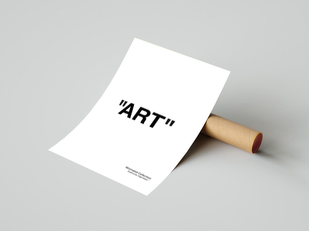 "ART" - Minimalist Collection