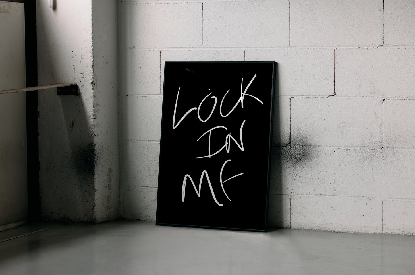Lock'd in.