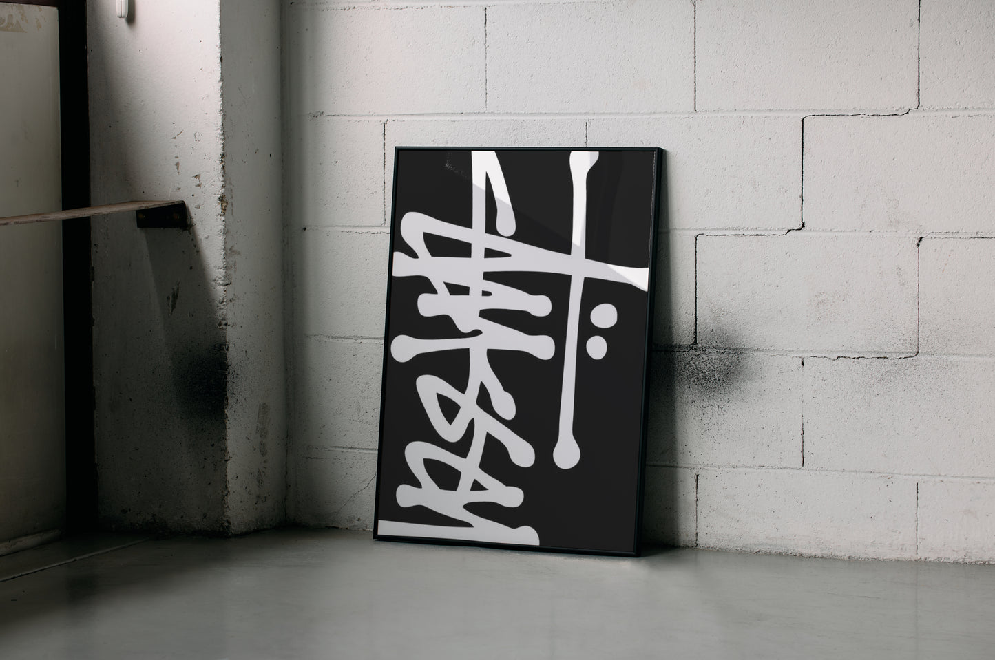 Stussy BLCK/WHT
