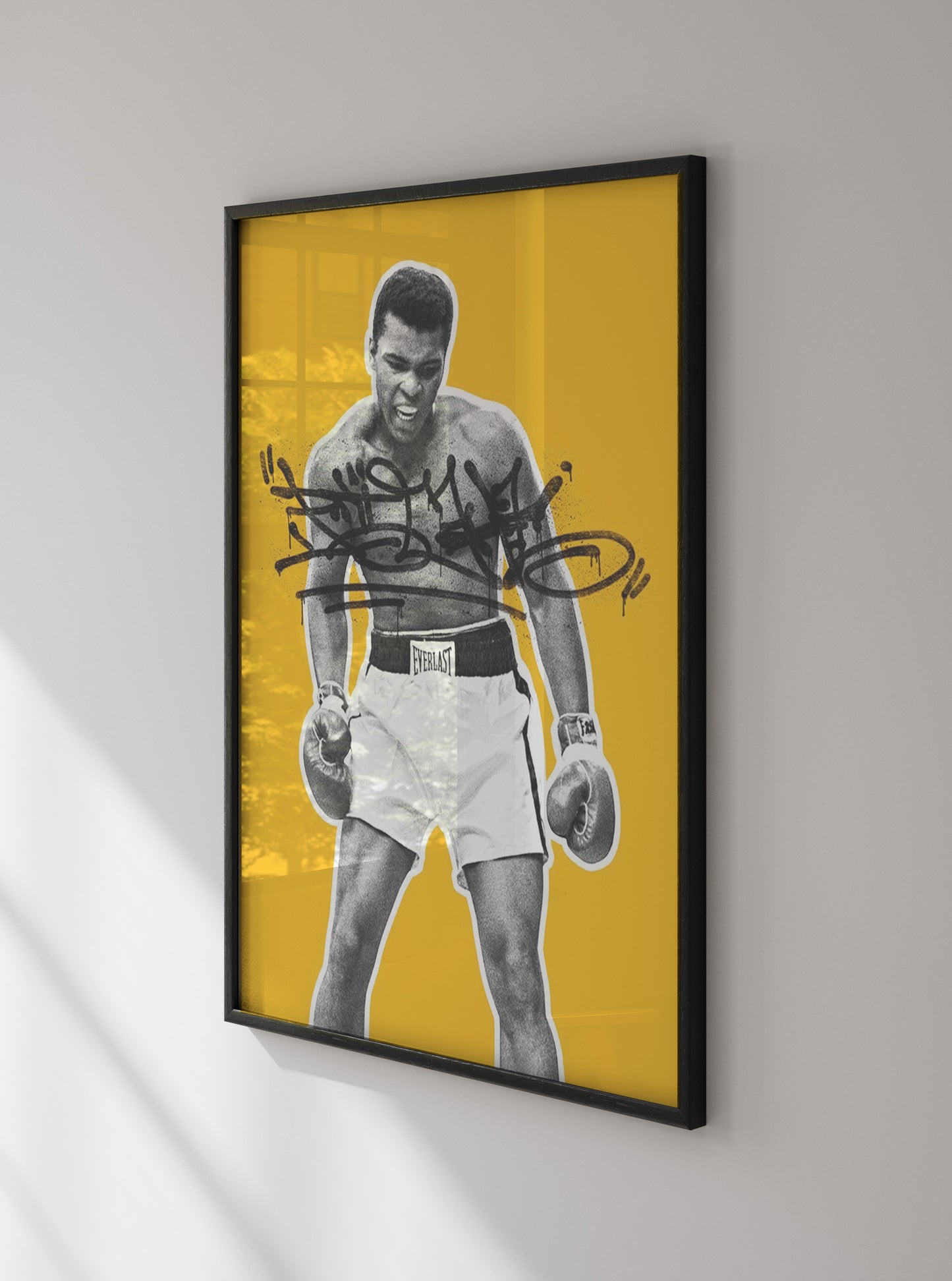 Ali Signed Poster